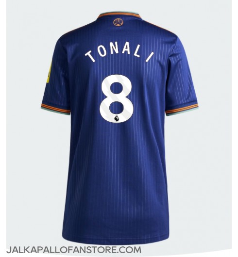 Newcastle United Sandro Tonali #8 Kolmaspaita Naisten 2025-26 Lyhythihainen Newcastle United Sandro Tonali #8 Kolmaspaita Naisten 2025-26 Lyhythihainen